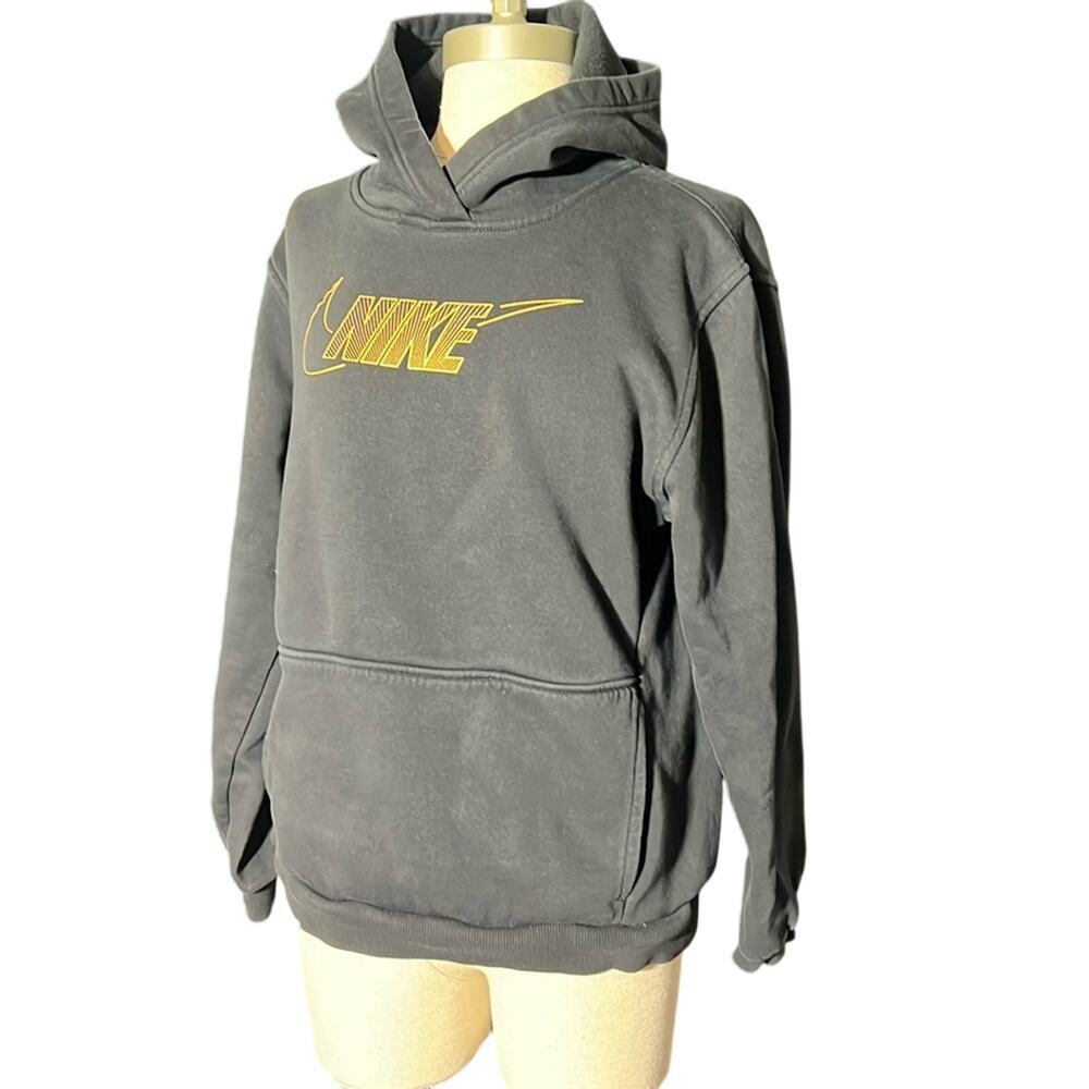 Kids Xl Nike Hoodie with front pocket, grunge, skater, relaxed